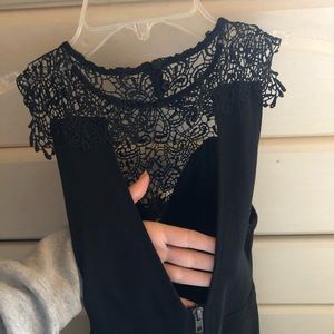 Lace black dress (Little black dress)